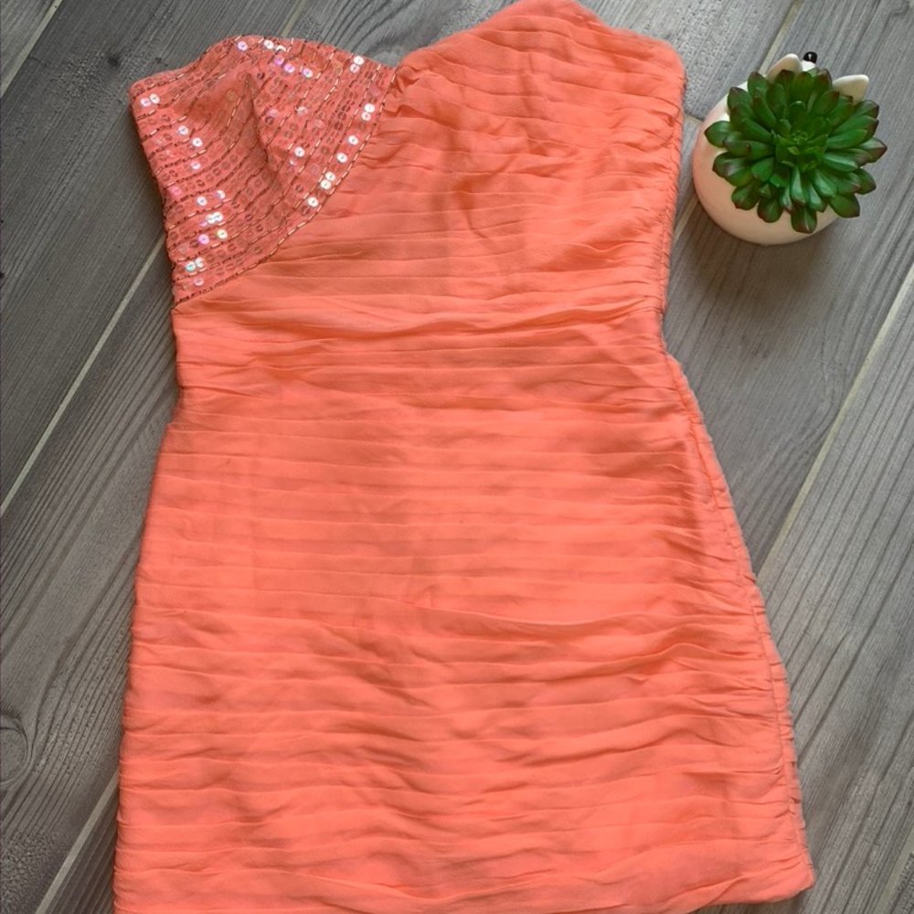 Marciano strapless dress